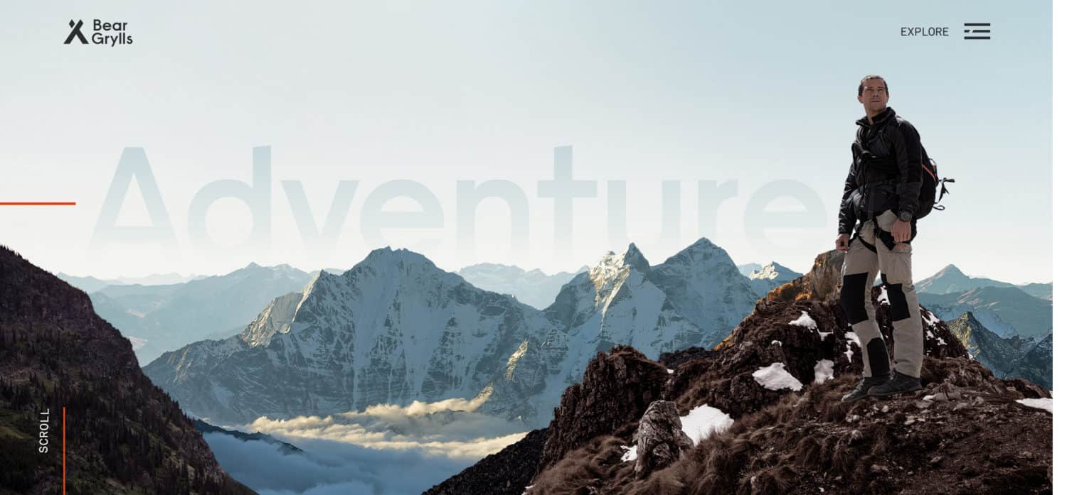 Screenshot of beargrylls.com