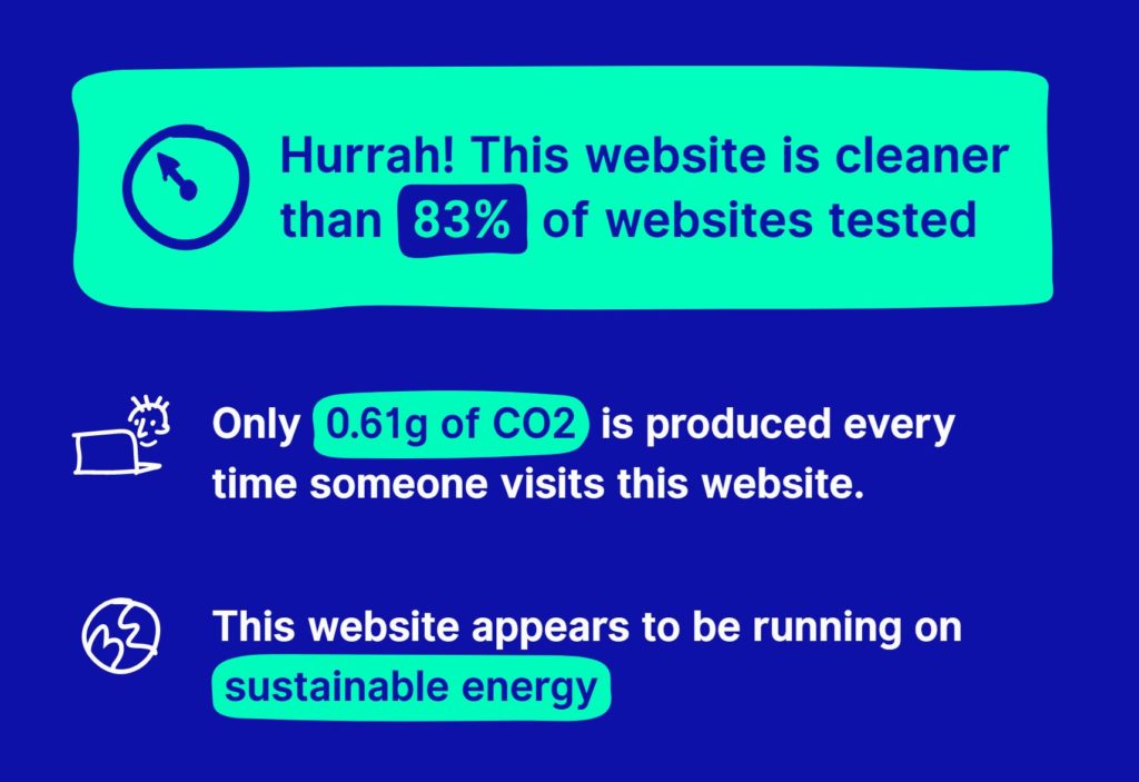 The website carbon calculator has a new look, and new data!