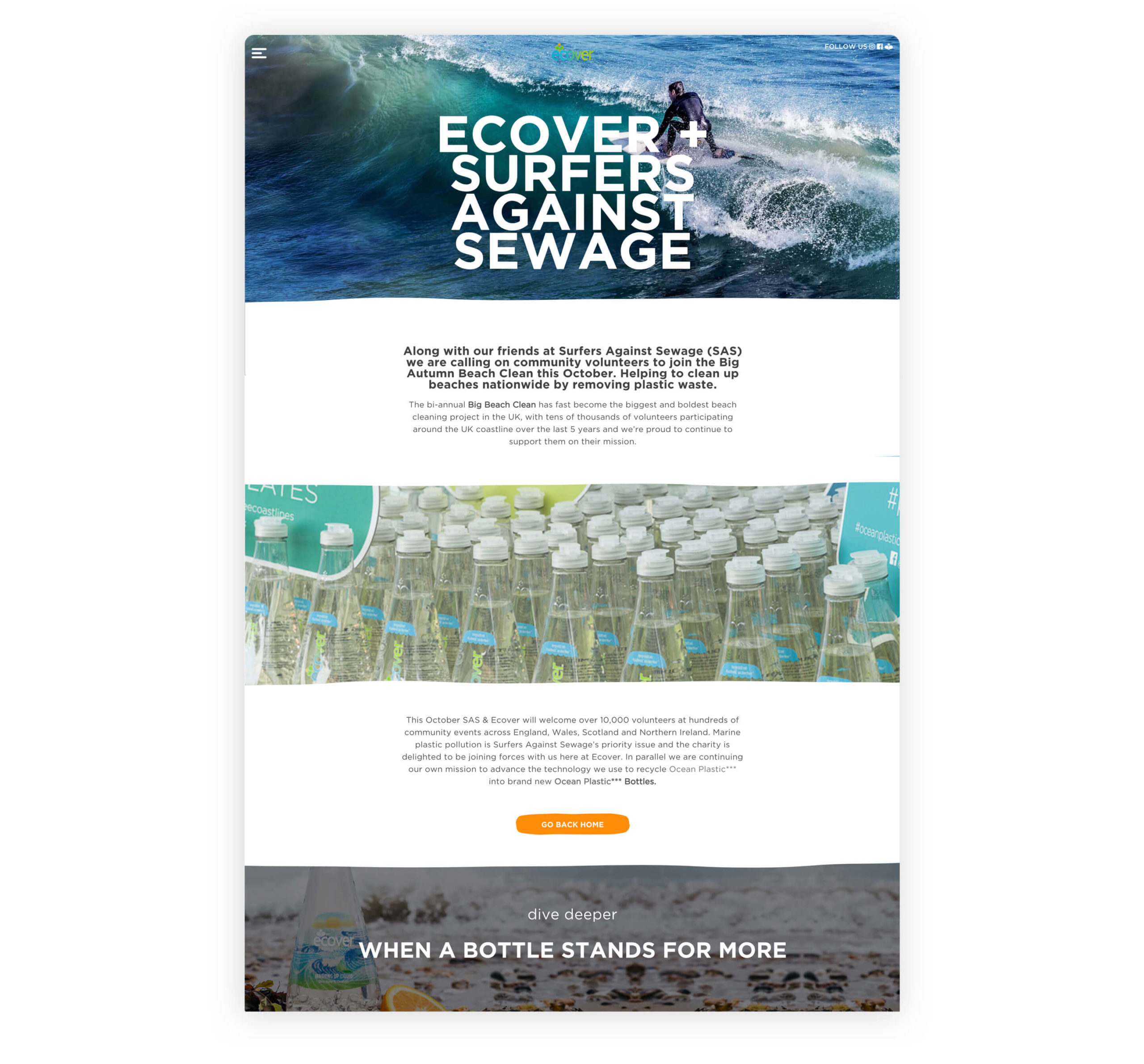 Ecover Plastic Ocean Screenshot