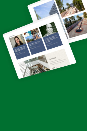 A welcoming website for an education centre in London