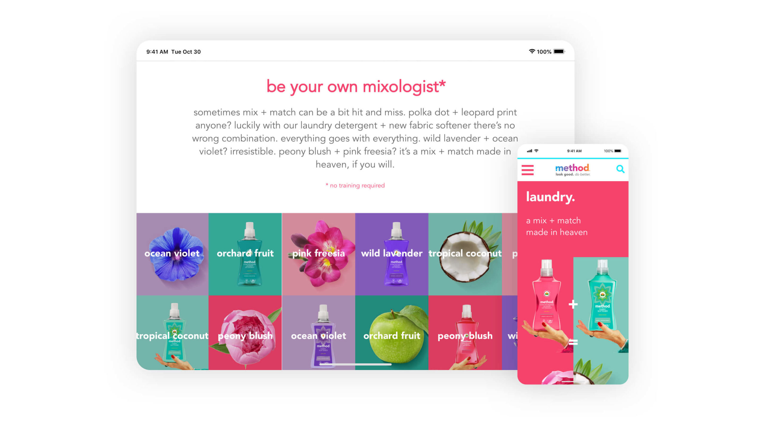 Method website screenshot