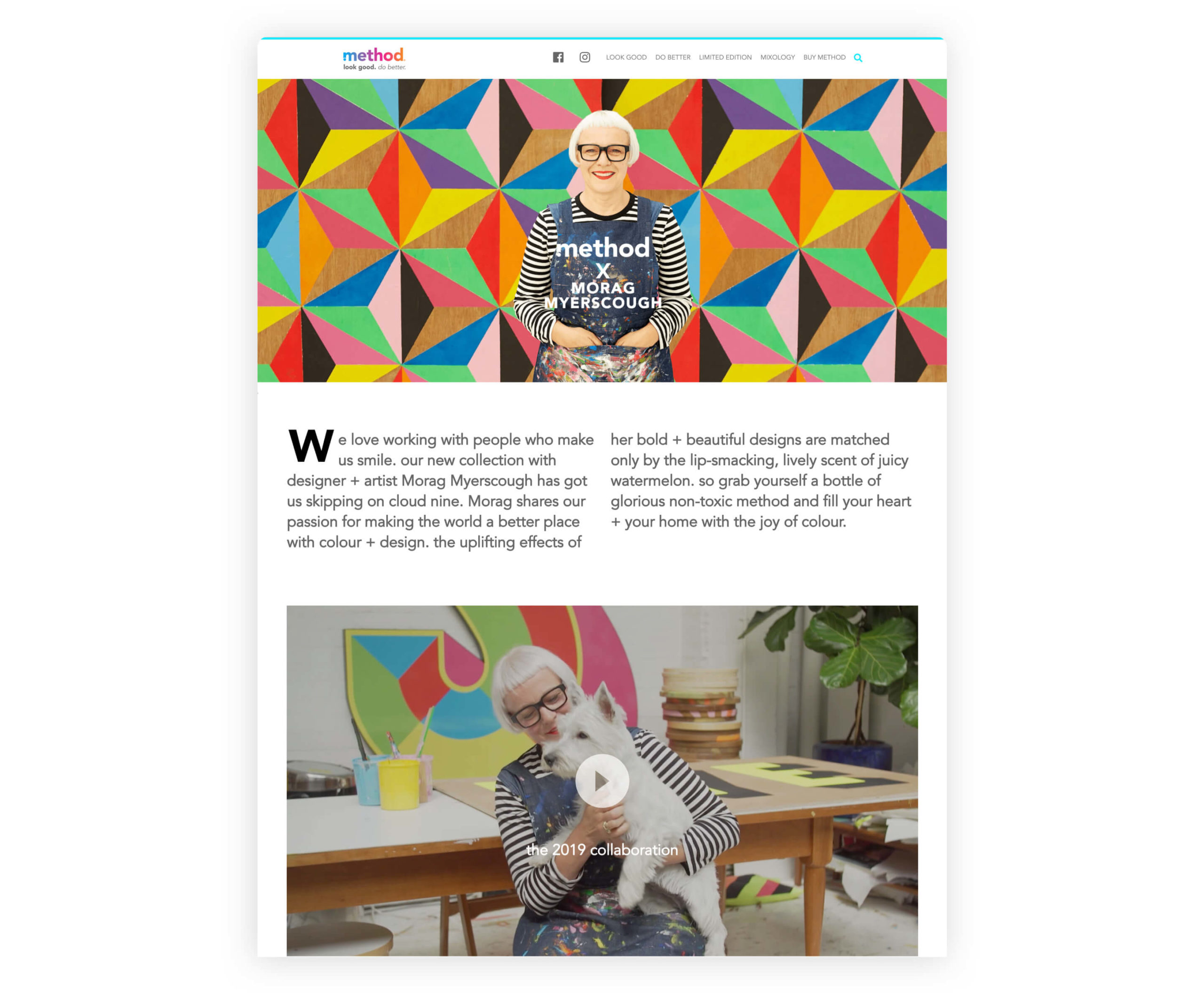 Method website screenshot
