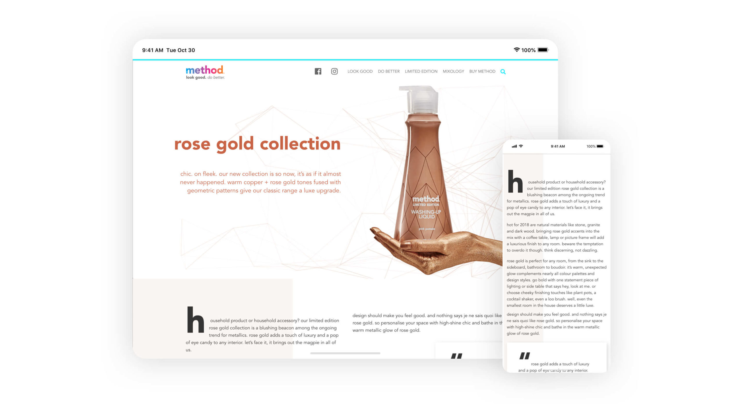 Method website screenshot