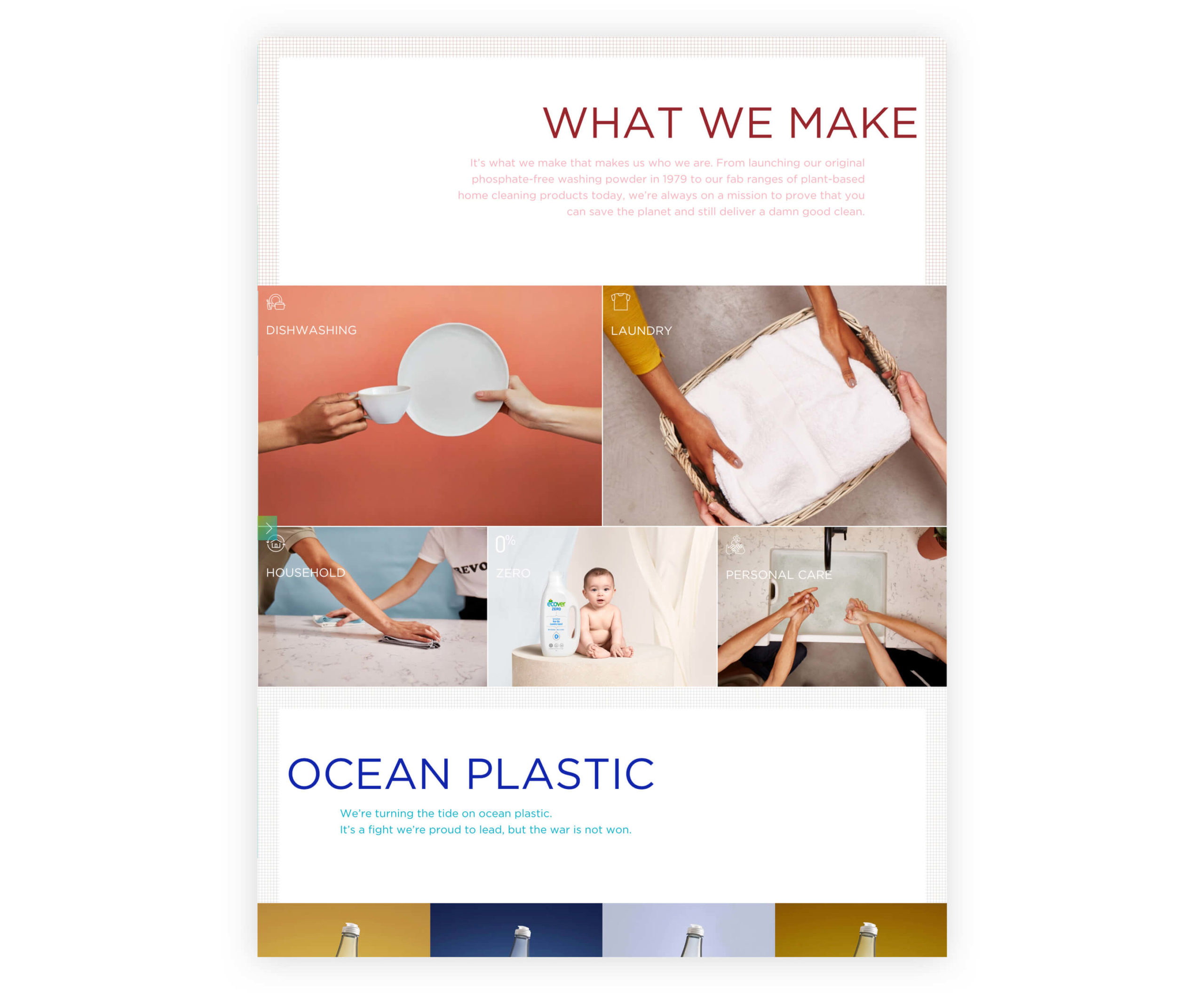 image of ecover website