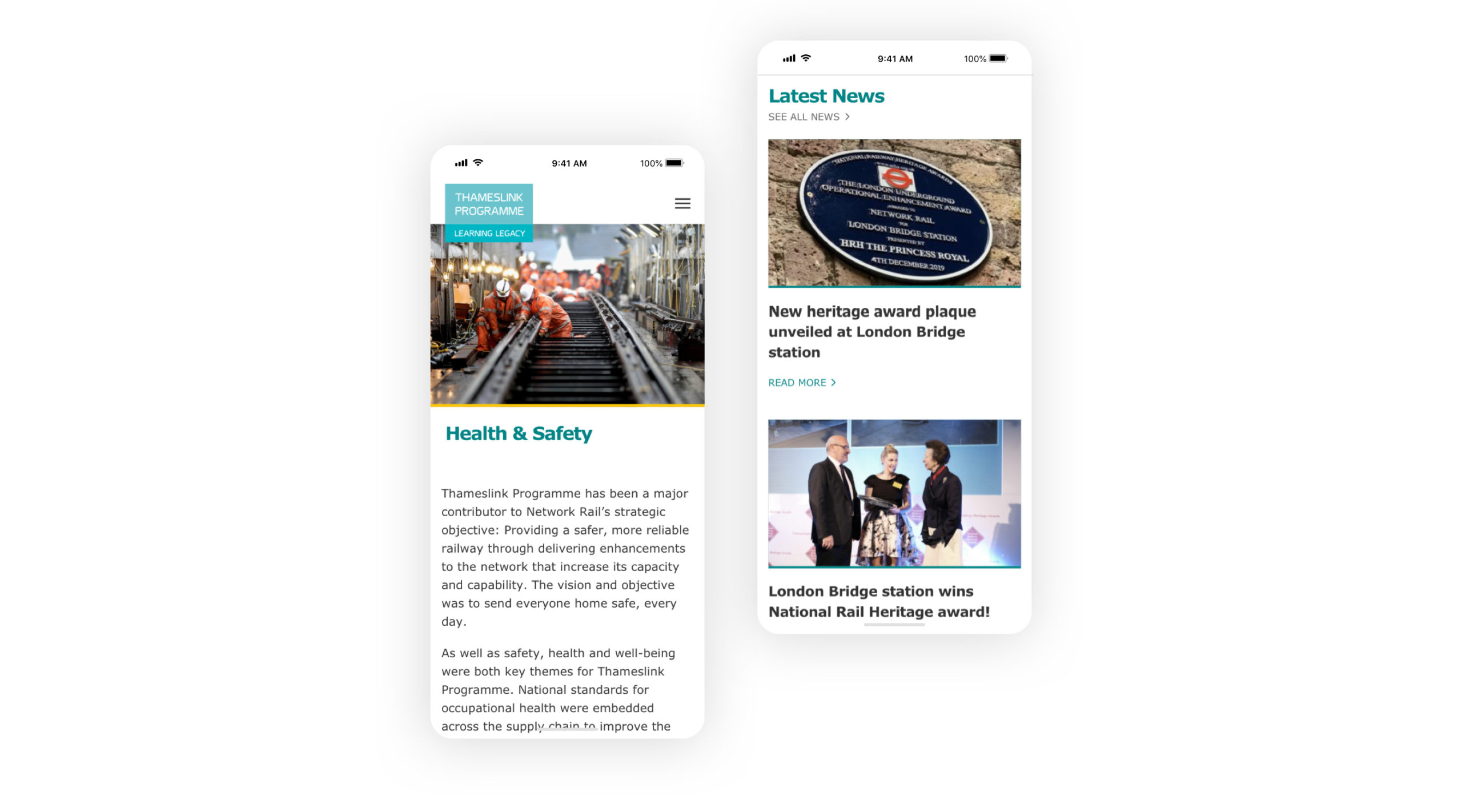 Thameslink website screenshot