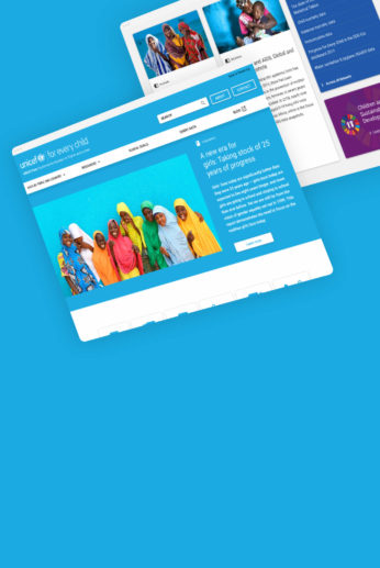 Making Unicef’s data far more appealing