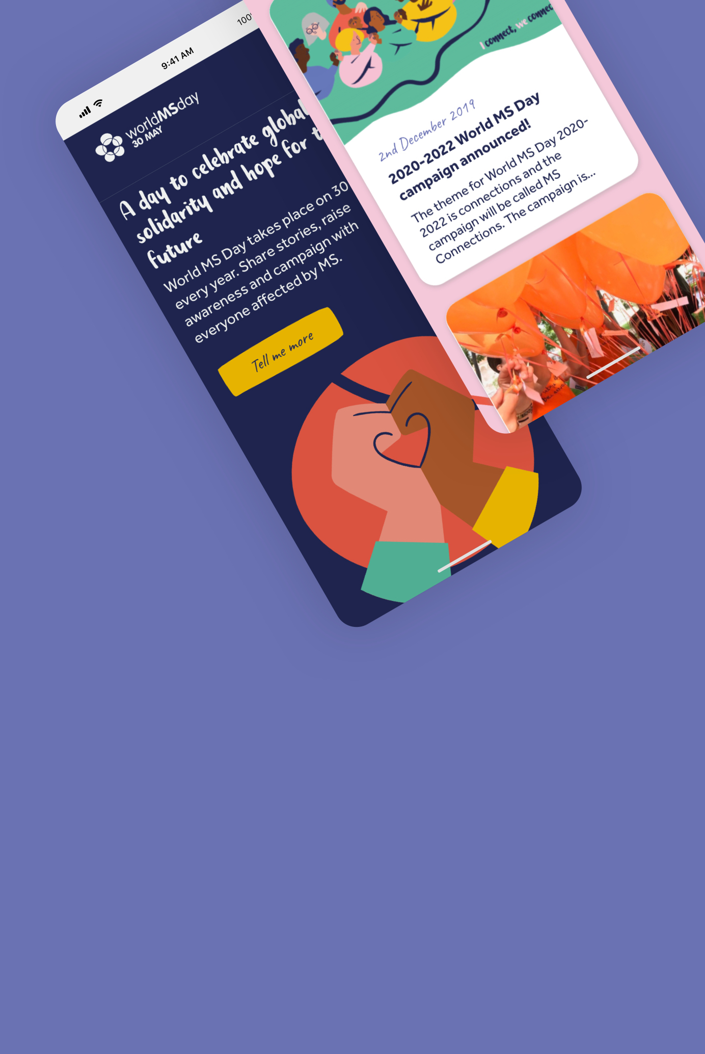 A globally accessible site for World MS Day