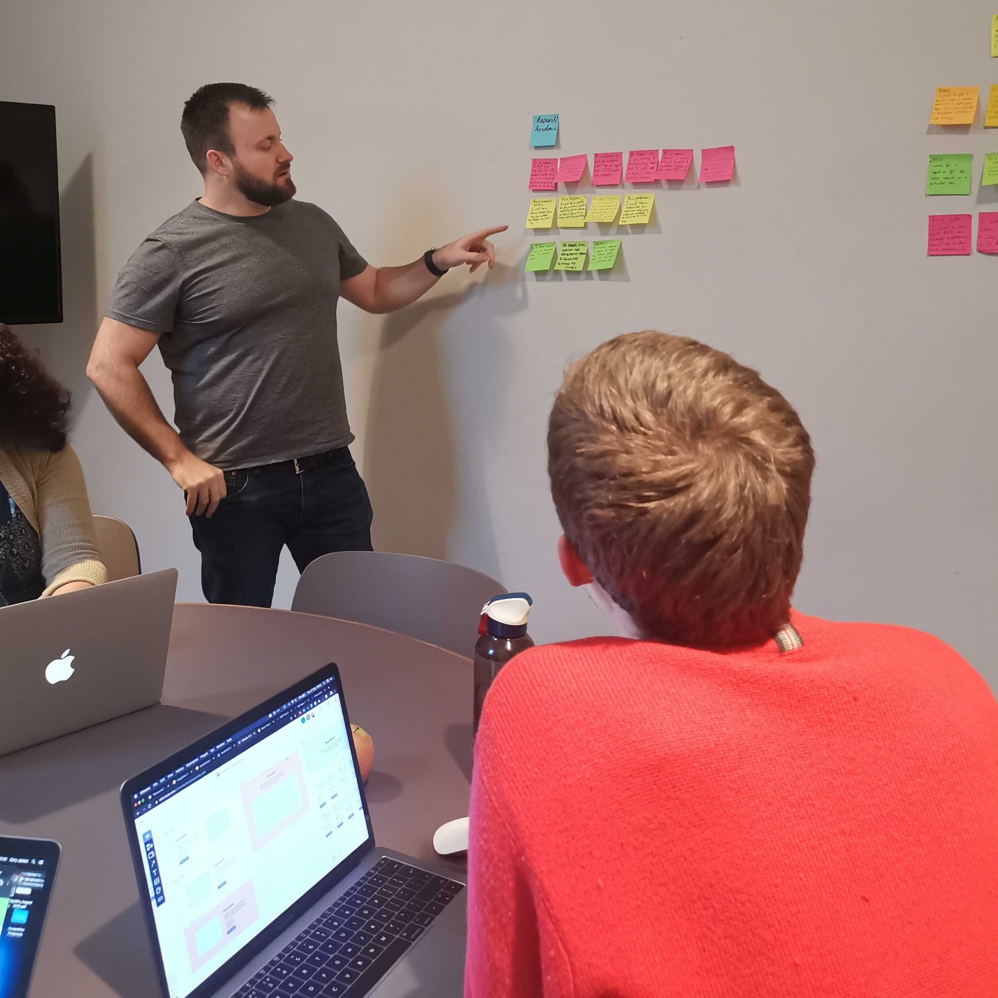 Tyron running a Discovery UX Workshop.