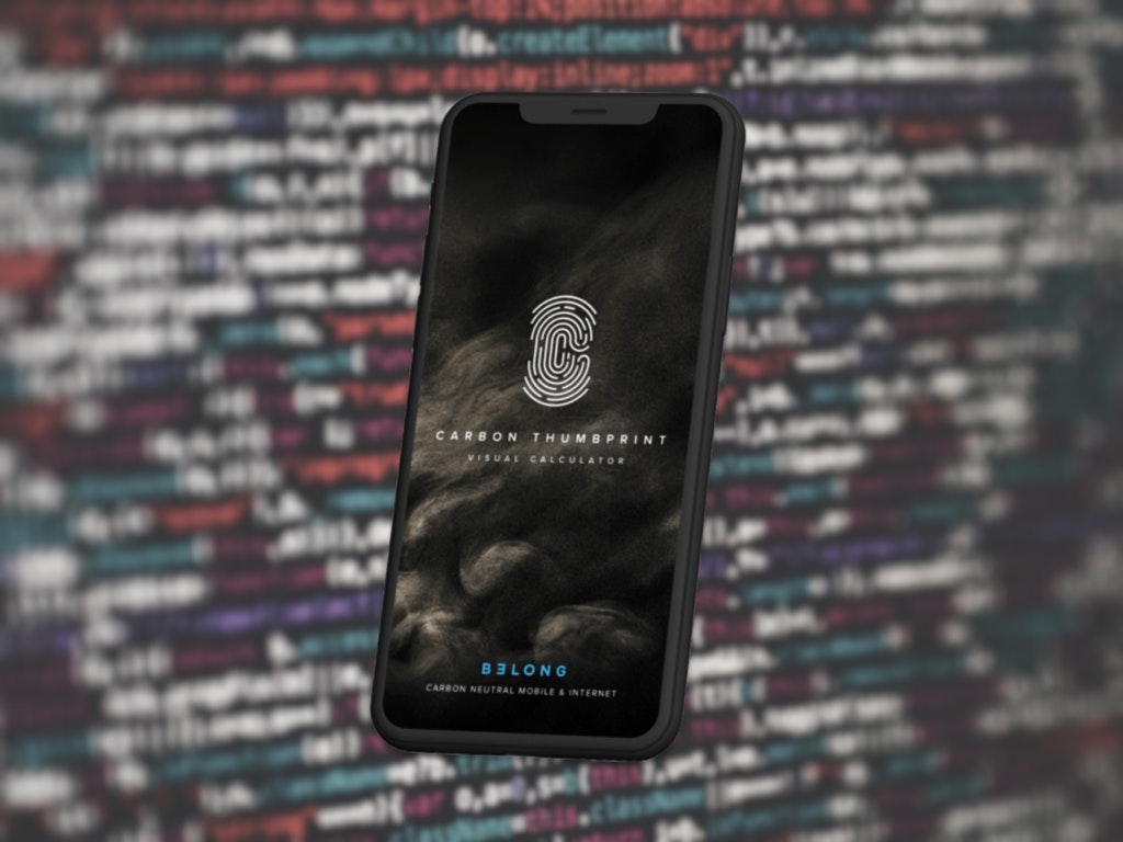 What's your ‘Carbon Thumbprint’? - New Australian App To Track Mobile Data Emissions