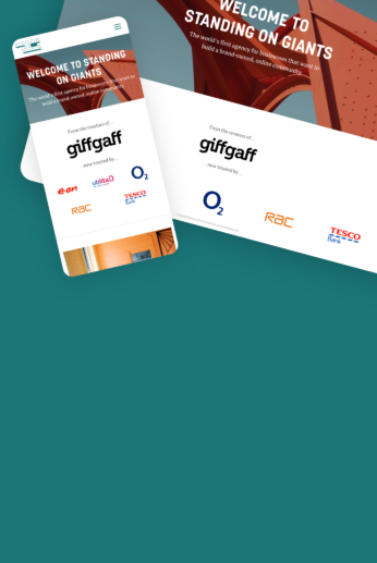 Crafting an online community agency website