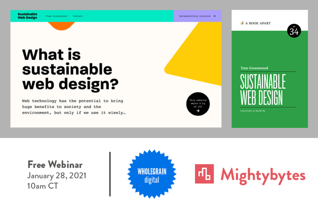 Understanding Sustainable Web Design webinar