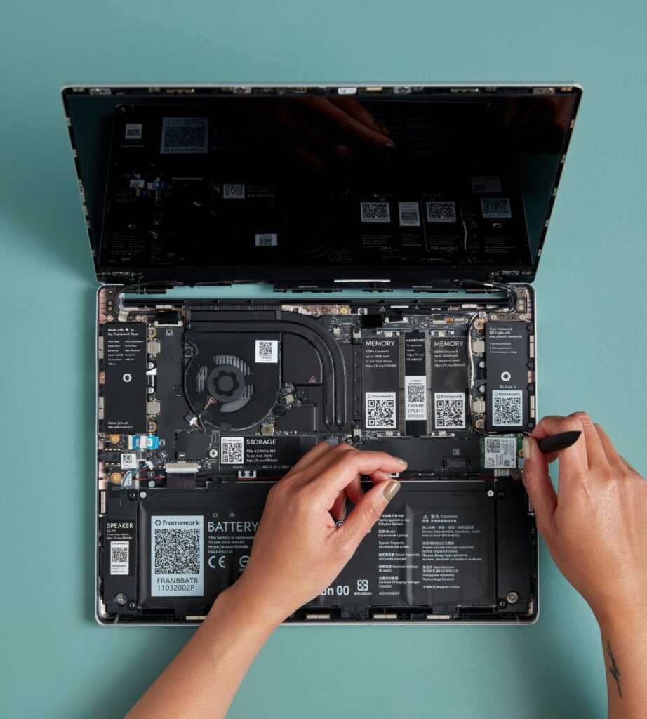 A framework for the future - repairable laptops now available!