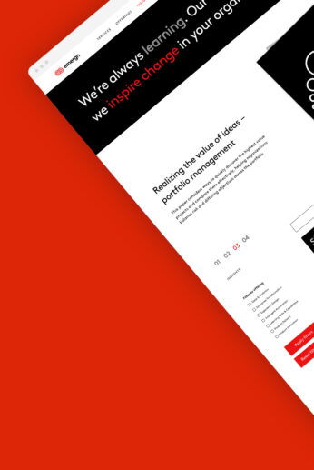 Ensuring strong functionality for Emergn's visually stunning site