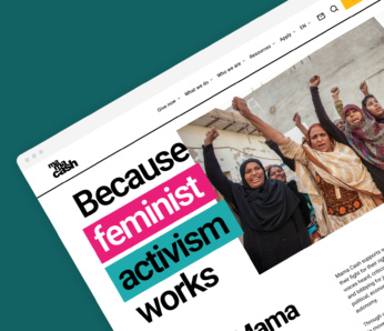 A smoother user experience for a global feminist charity's supporters