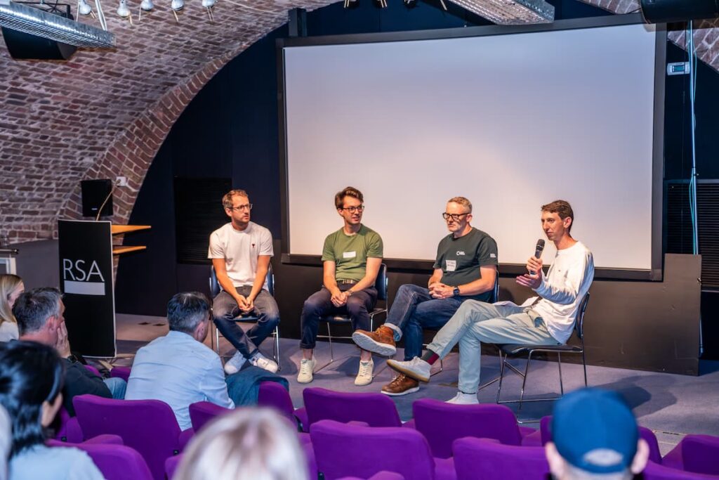 Photo of the panel discussion