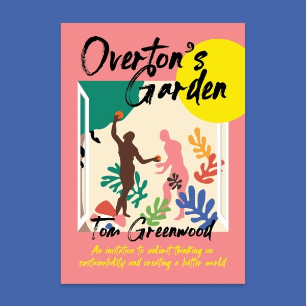 An image of the front page of Toms new book Overton's Garden